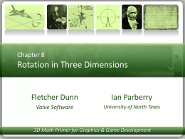 Lecture Notes for Chapter 8: Orientation