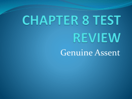 CHAPTER 8 TEST REVIEW