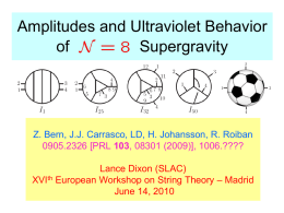 Amplitudes and Ultraviolet Behavior of N=8 Supergravity