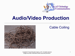 Cable Coiling