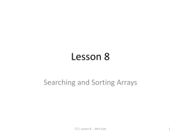 Lesson 8 slides