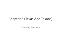 Chapter 8 (Texas And Texans)