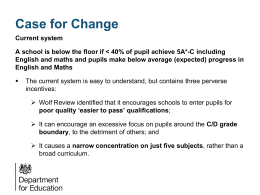 Progress 8 Slides - Cambridge Area Partnership
