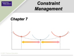 KRM Chapter 7 Constraint Management