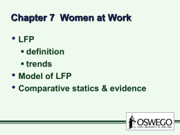 Chapter 7 Women at Work