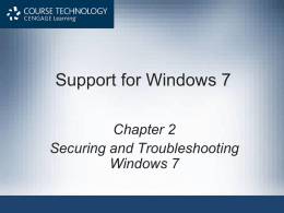 Support for Windows 7 - c-jump