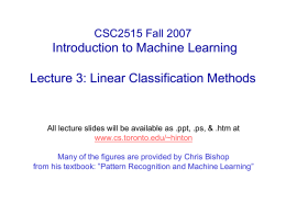 Lecture 3
