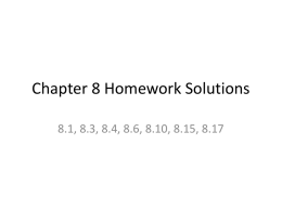 HomeworkSolutionsCh8