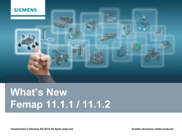 What*s New in Femap 11.1.1