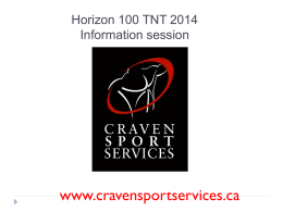 Horizon 100 Powerpoint Presentation