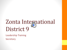 PowerPoint - Zonta International