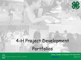 Powerpoint - Georgia 4-H