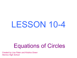 LESSON 10-4