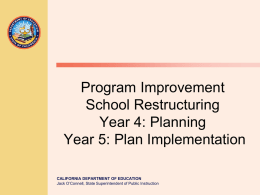 PI training for PI status years 4-5 - Virtual Library (CA Dept