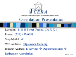 Tier 5 - Fresno County