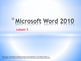 Lesson 3 PPT