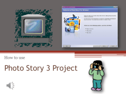 Photo Story 3 Project - Miami Beach Senior High School