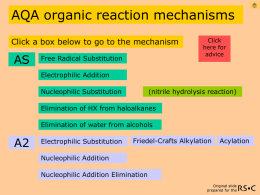 AQA organic mechanisms VERSION 4