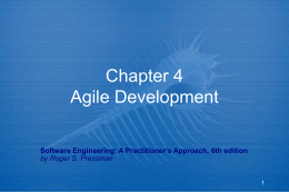 Chapter 4 An Agile View of Process