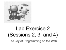 Lab Exercise 2