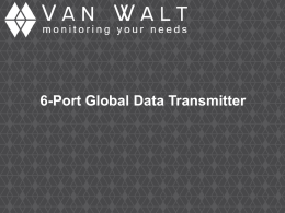 6-Port Global Transmitter Presentation