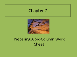 Chapter 7 PPT - Westmoreland Central School
