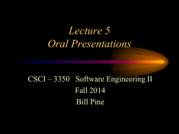 Lecture 5
