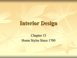 Interior Design Chapter 15