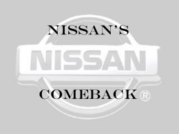 Nissan presintation