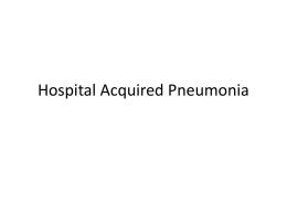 hospitalpneumonia