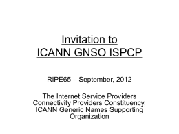 78-ISPCPinvitation at RIPE65