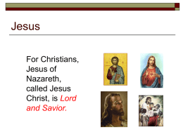 jesus in Christianity