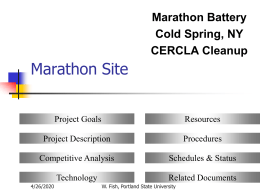 ECR MarathonBattery