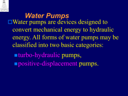 62187 Ch5 Water Pumps-I-Hwang