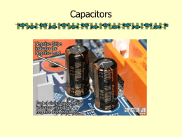 3.3 Capacitors