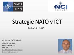 Strategie NATO v ICT