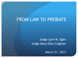 Power Point Presentation - Circuit Court of Cook County