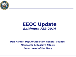 EEOC Update Baltimor..