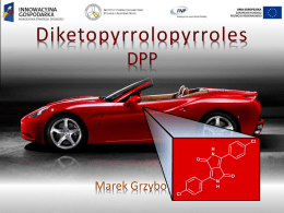 Diketopyrrolopyrroles DPP