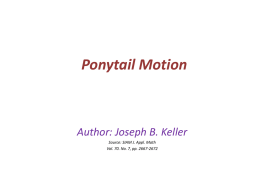 Ponytail Motion