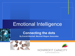 Interpersonal Relationships - Nonprofit Capacity Conference