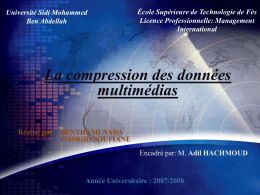 compression de donn&eacute;es