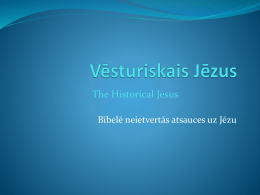 Vēsturiskais Jēzus