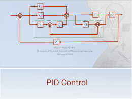Lecture 26: PID Control Theory