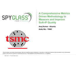 Comprehensive Metrics Driven Methodology to Measure and