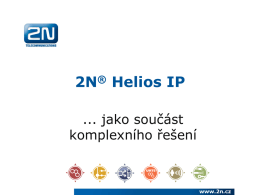 2N Helios IP - technické vlastnosti