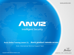 PowerPoint - Anviz Global