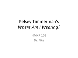 Kelsey Timmerman Slide Show