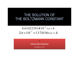 Fernandes-TheSolutionoftheBoltzmannConstant