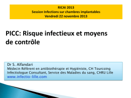 PICC - Infectio